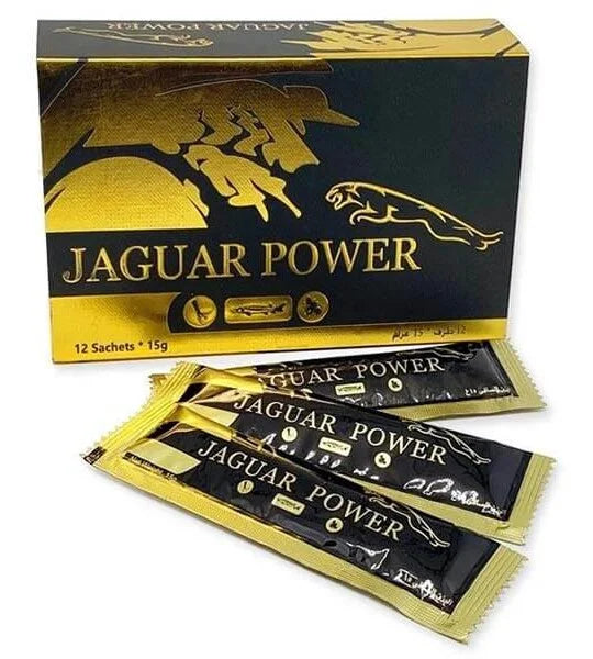 Jaguar Power Honey Box of 12 Sachets – Male Vitality & Stamina Booster UAE